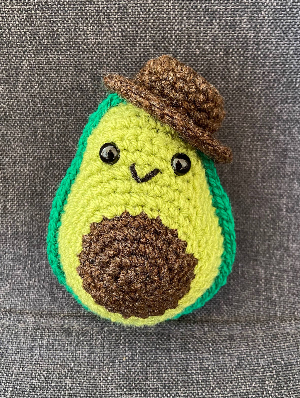 Peluches avocat au crochet – Amigurumi kawaii fait main Les Crochets d'Isabelle