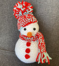 Décoration Noël bonhomme de neige au crochet – Fait main en France Les Crochets d'Isabelle