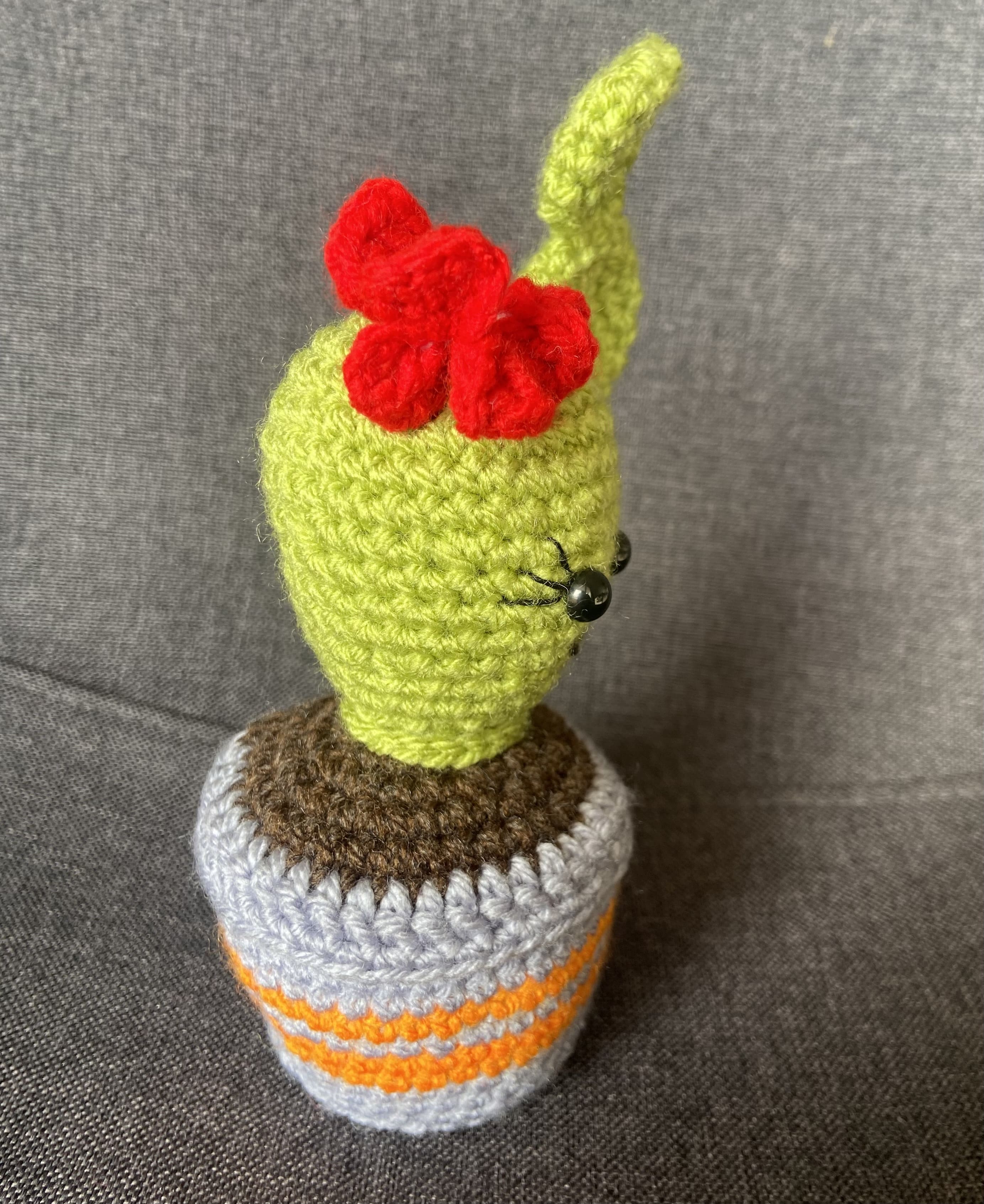 Cactus au crochet – Amigurumi kawaii fait main - Décoration cottagecore Les Crochets d'Isabelle