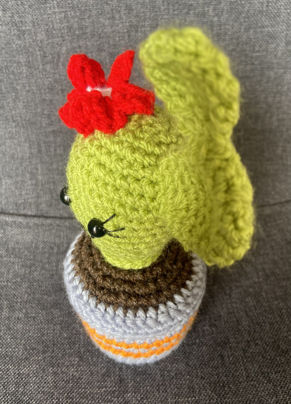 Cactus au crochet – Amigurumi kawaii fait main - Décoration cottagecore Les Crochets d'Isabelle