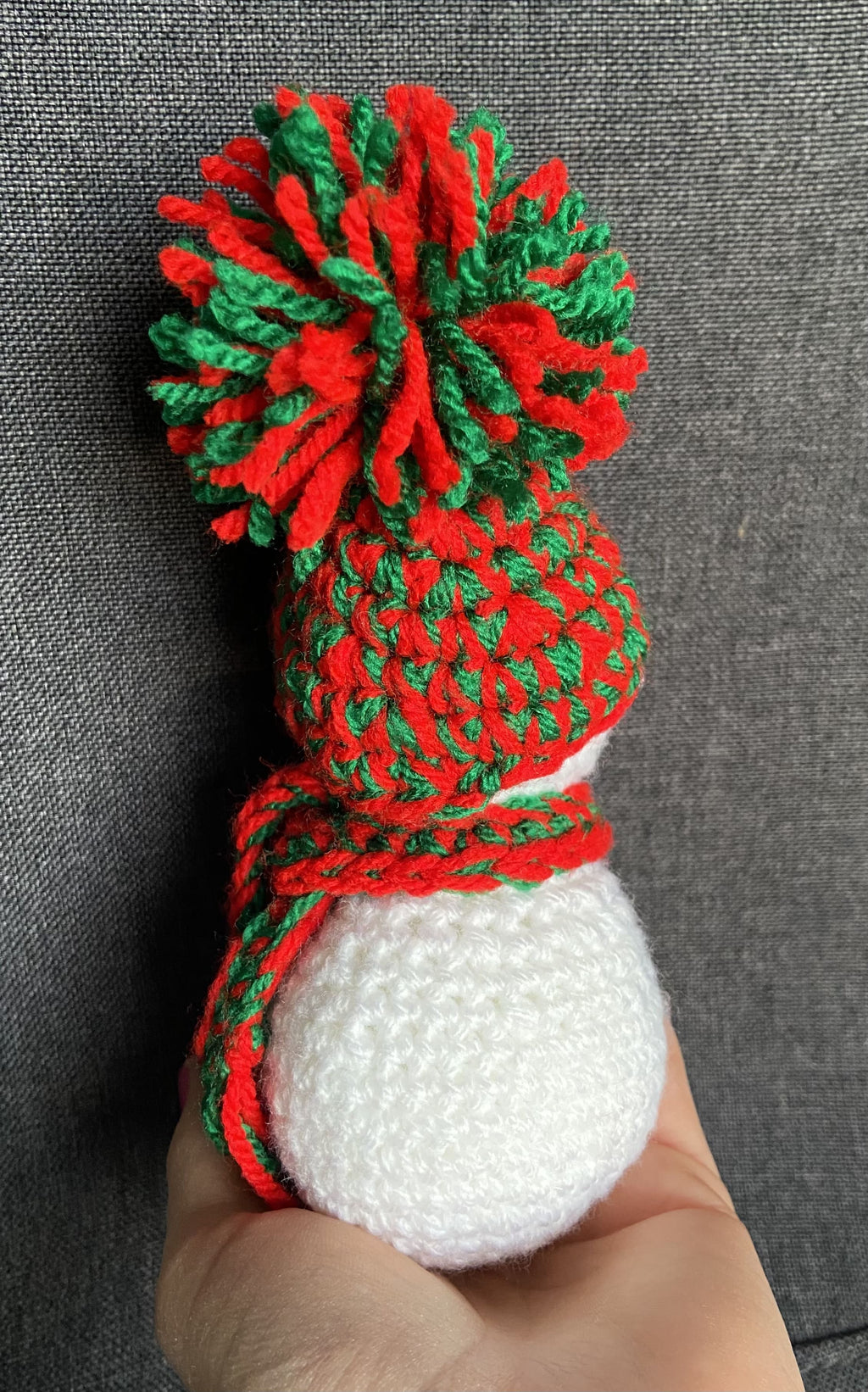 Peluche bonhomme de neige au crochet – Décoration Noël fait main en France Les Crochets d'Isabelle