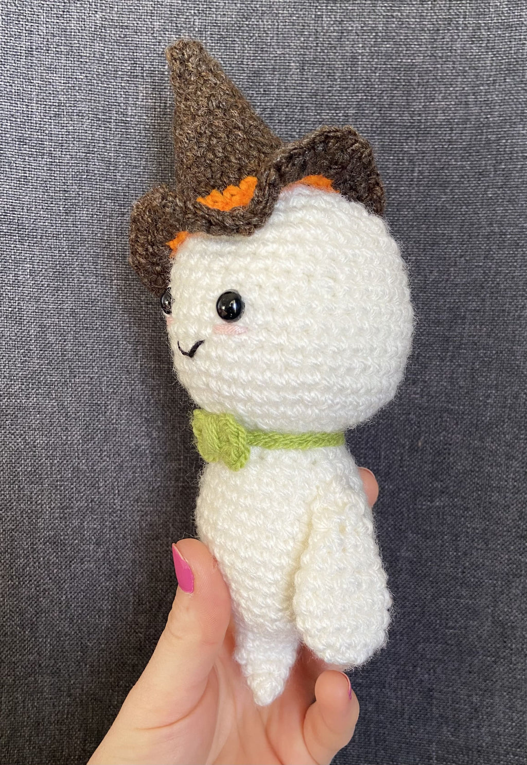 Couple de Fantômes au Crochet – Décoration Halloween Amigurumi Fait Main Les Crochets d'Isabelle