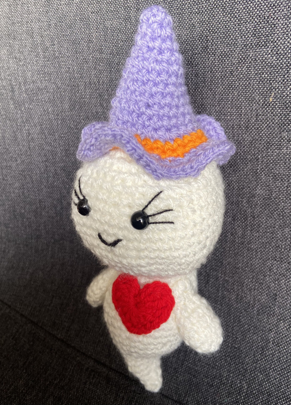 Couple de Fantômes au Crochet – Décoration Halloween Amigurumi Fait Main Les Crochets d'Isabelle