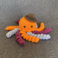 Peluche pieuvre au crochet – Amigurumi fait main en France Les Crochets d'Isabelle