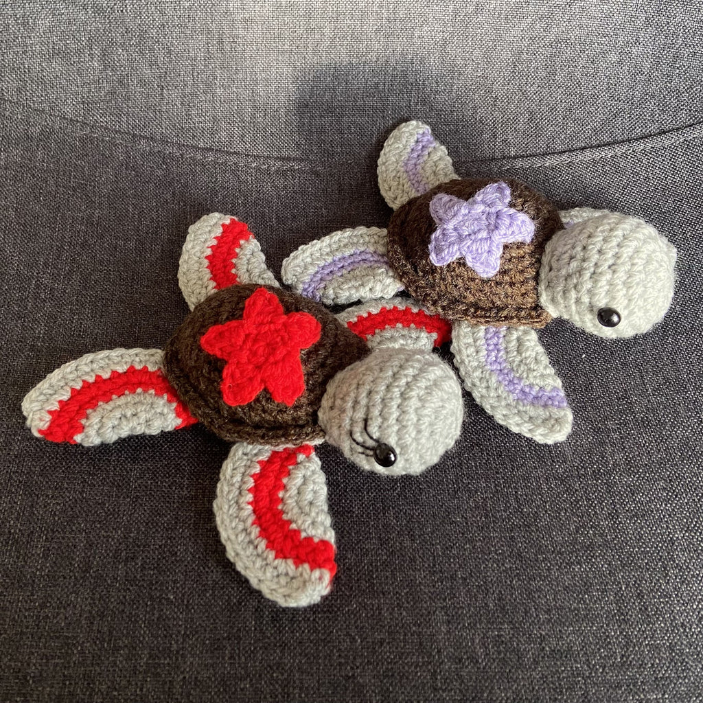 Peluches tortues au crochet – Amigurumi fait main en France Les Crochets d'Isabelle