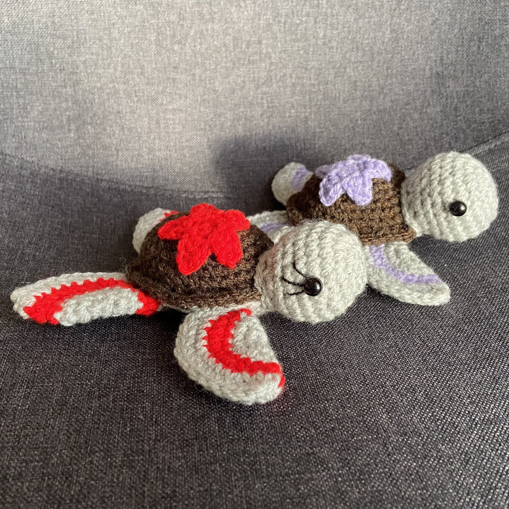 Peluches tortues au crochet – Amigurumi fait main en France Les Crochets d'Isabelle