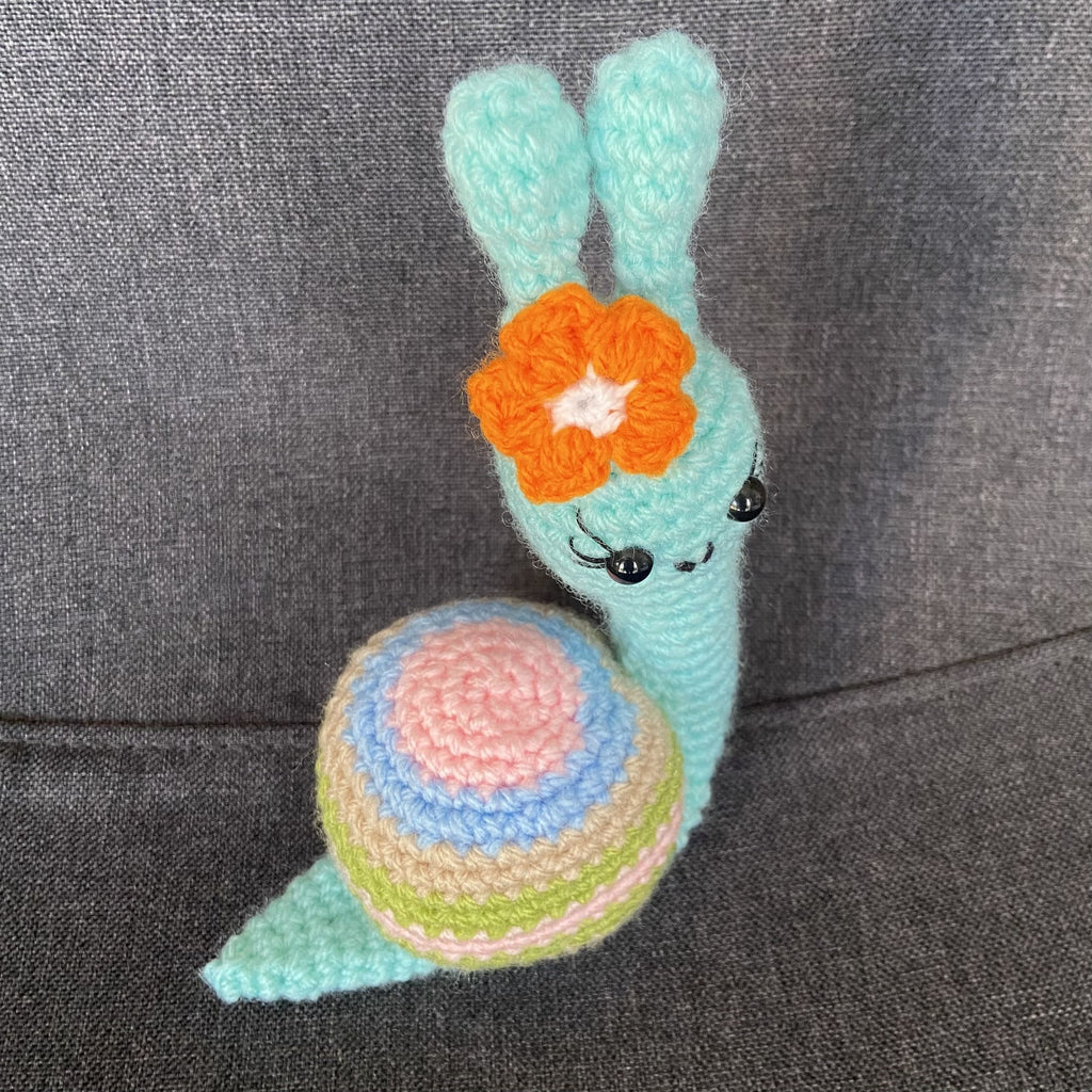 Peluches escargots au crochet – Amigurumi fait main en France Les Crochets d'Isabelle