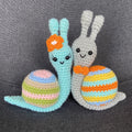 Peluches escargots au crochet – Amigurumi fait main en France Les Crochets d'Isabelle