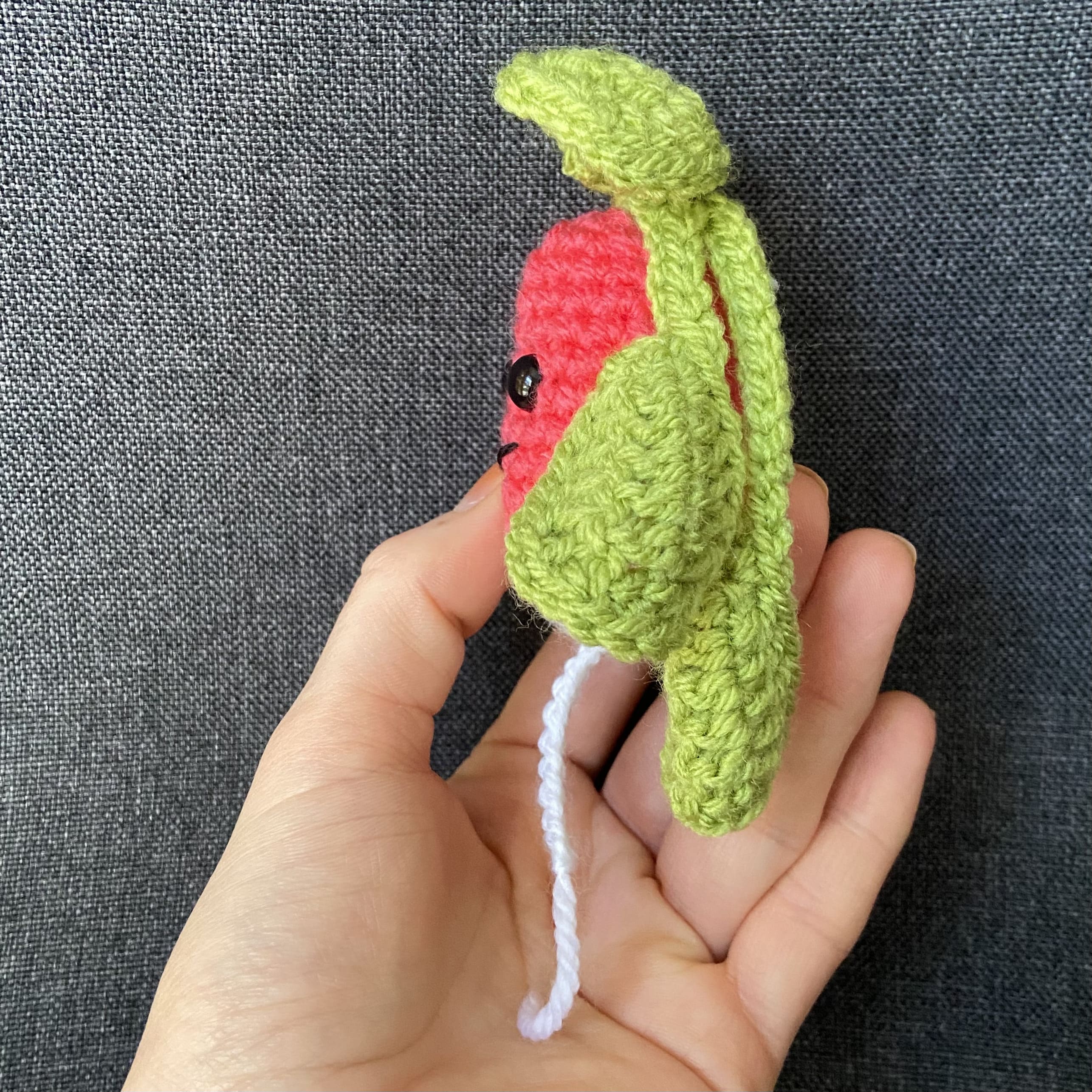 Peluche radis au crochet – Déco cuisine cottagecore fait main en France Les Crochets d'Isabelle