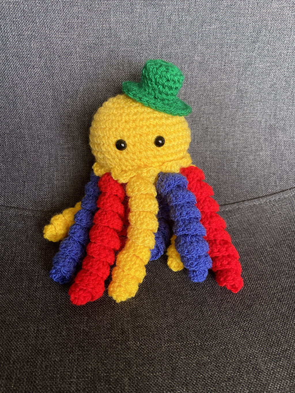 Peluche pieuvre au crochet – Amigurumi fait main en France Les Crochets d'Isabelle