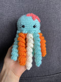 Peluche pieuvre au crochet – Amigurumi fait main en France Les Crochets d'Isabelle