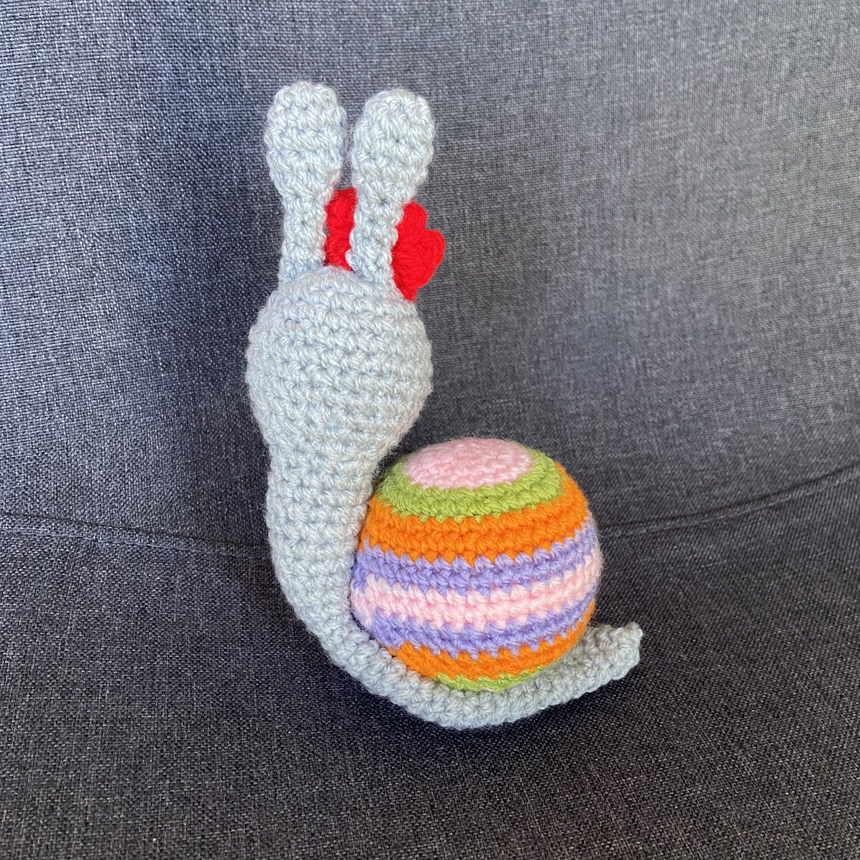 Peluches escargots au crochet – Amigurumi fait main en France Les Crochets d'Isabelle