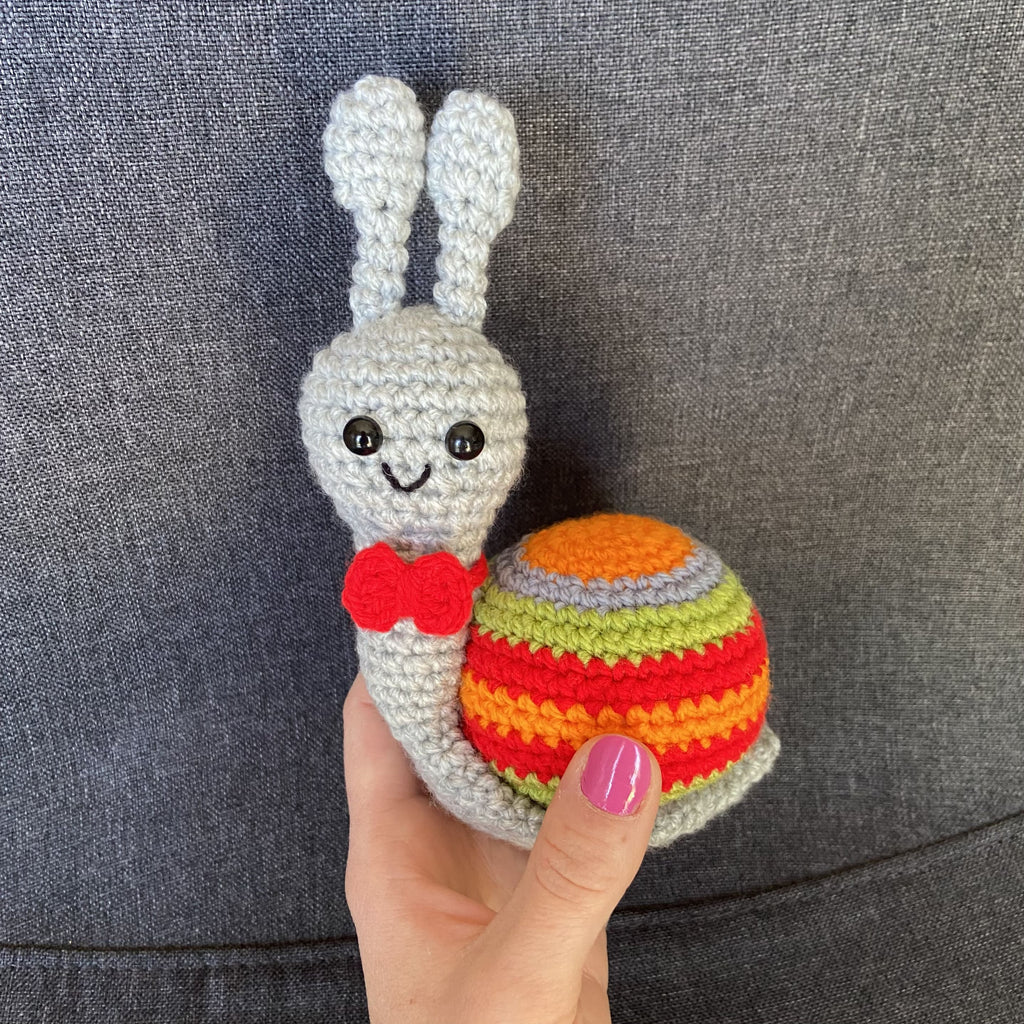 Peluches escargots au crochet – Amigurumi fait main en France Les Crochets d'Isabelle